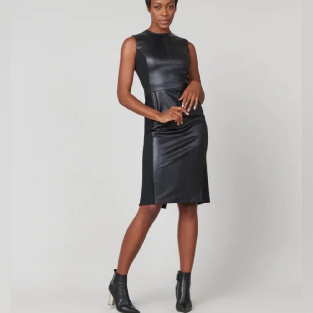 Spanx Vegan Leather Dress